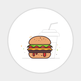 Burger Magnet